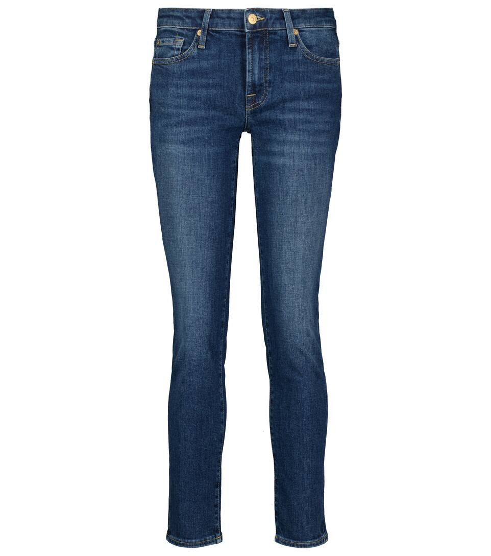 Pyper Crop Slim Illusion jeans | Mytheresa (INTL)