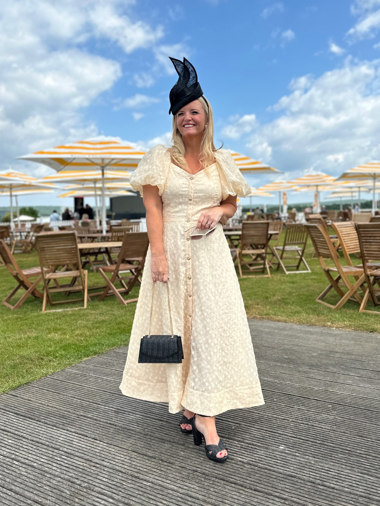 There’s nothing quite like the English social season with so many fabulous events happening over the next few months - Royal Ascot, Wimbledon, Henley Royal Regatta, Polo in the Park, the Epsom Derby, Salon Privé and the Qatar Goodwood festival to name but a few! 
So many good excuses to put on a fabulous frock and statement hat! 
I always recommend @phaseeight for occasion wear as not only do they have the most amazing selection of outfits but also all the hats, bags and shoes to match! It really is a one stop shop for all your event dressing needs. I’m wearing the Bonnie Midi Dress from the Goodwood collection, paired with the black Twist Fascinator, Raffia Platform Sandals and matching Raffia Clutch Bag.

#LTKwedding #LTKsummer #LTKstyletip