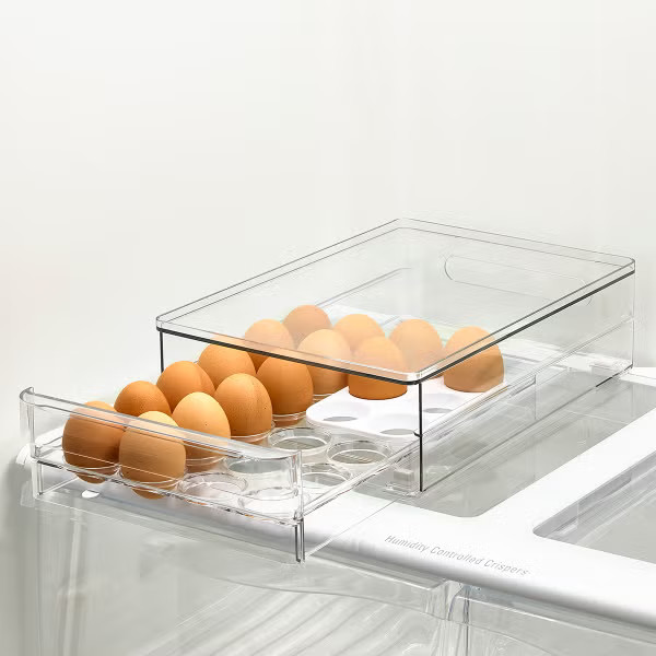 Everything Organizer 24-Count Egg Drawer | The Container Store