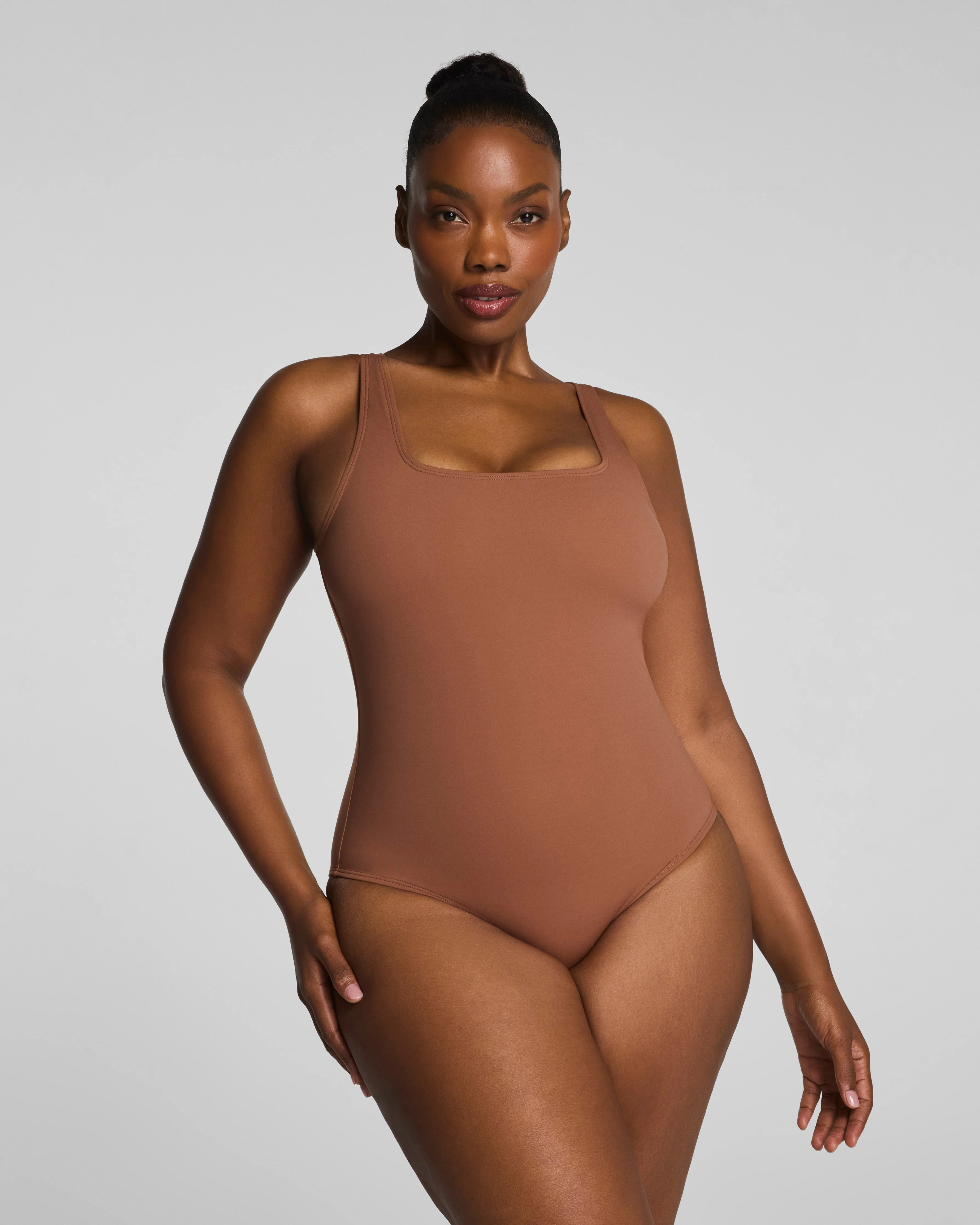SPANXsculpt™ Swim Square Neck One Piece | Spanx