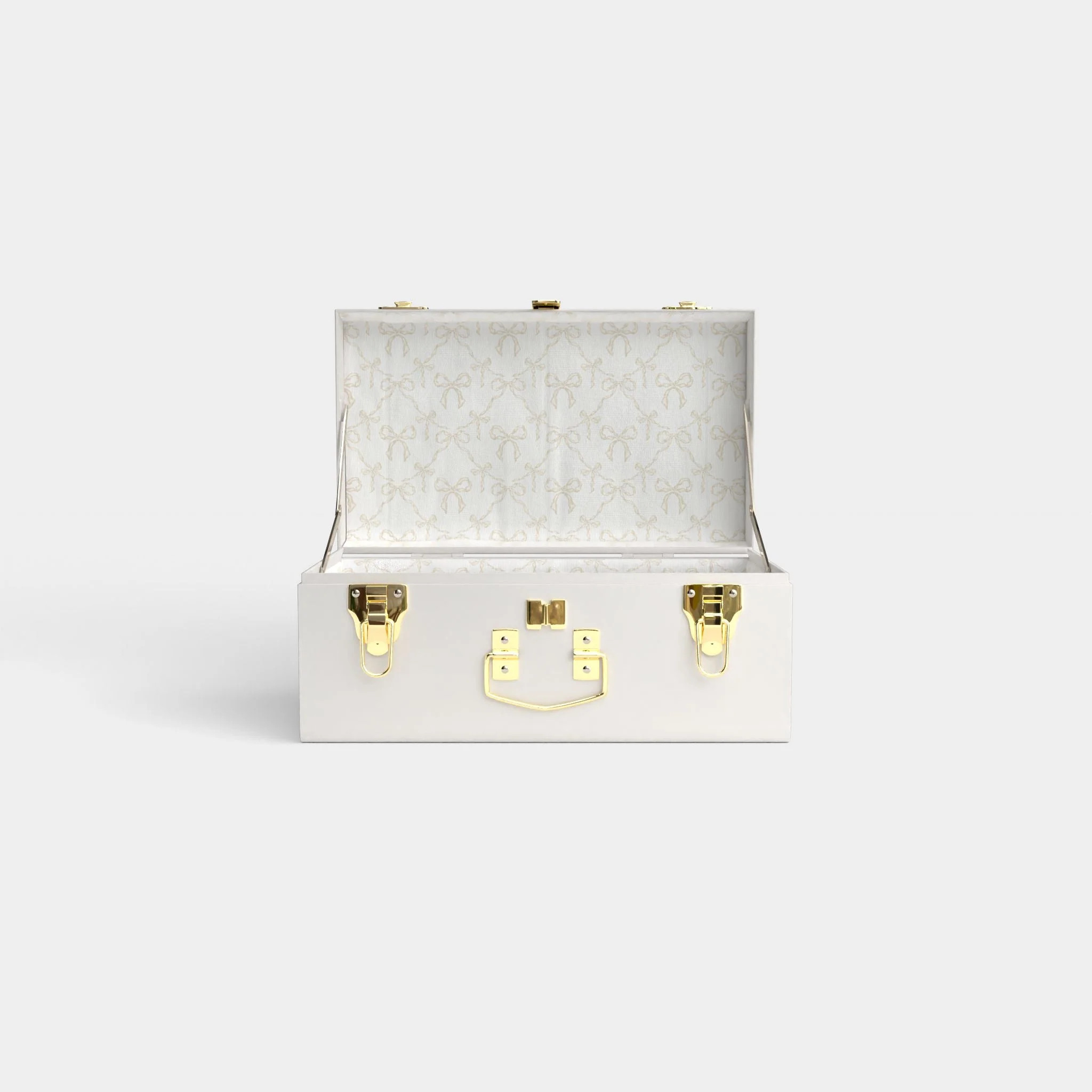 Mini Classic Trunk - White | Petite Keep, LLC