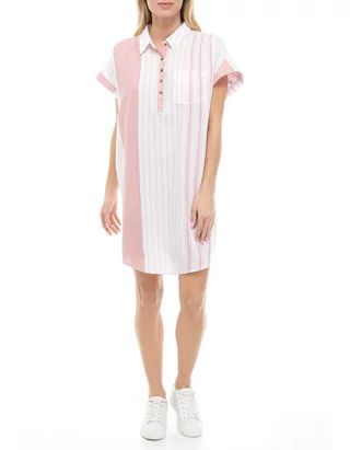 Women's Short Sleeve Popover Camp Dress | Belk