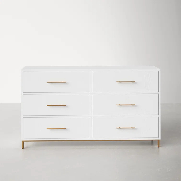 Marino Madelyn Six Drawer Dresser | Wayfair North America