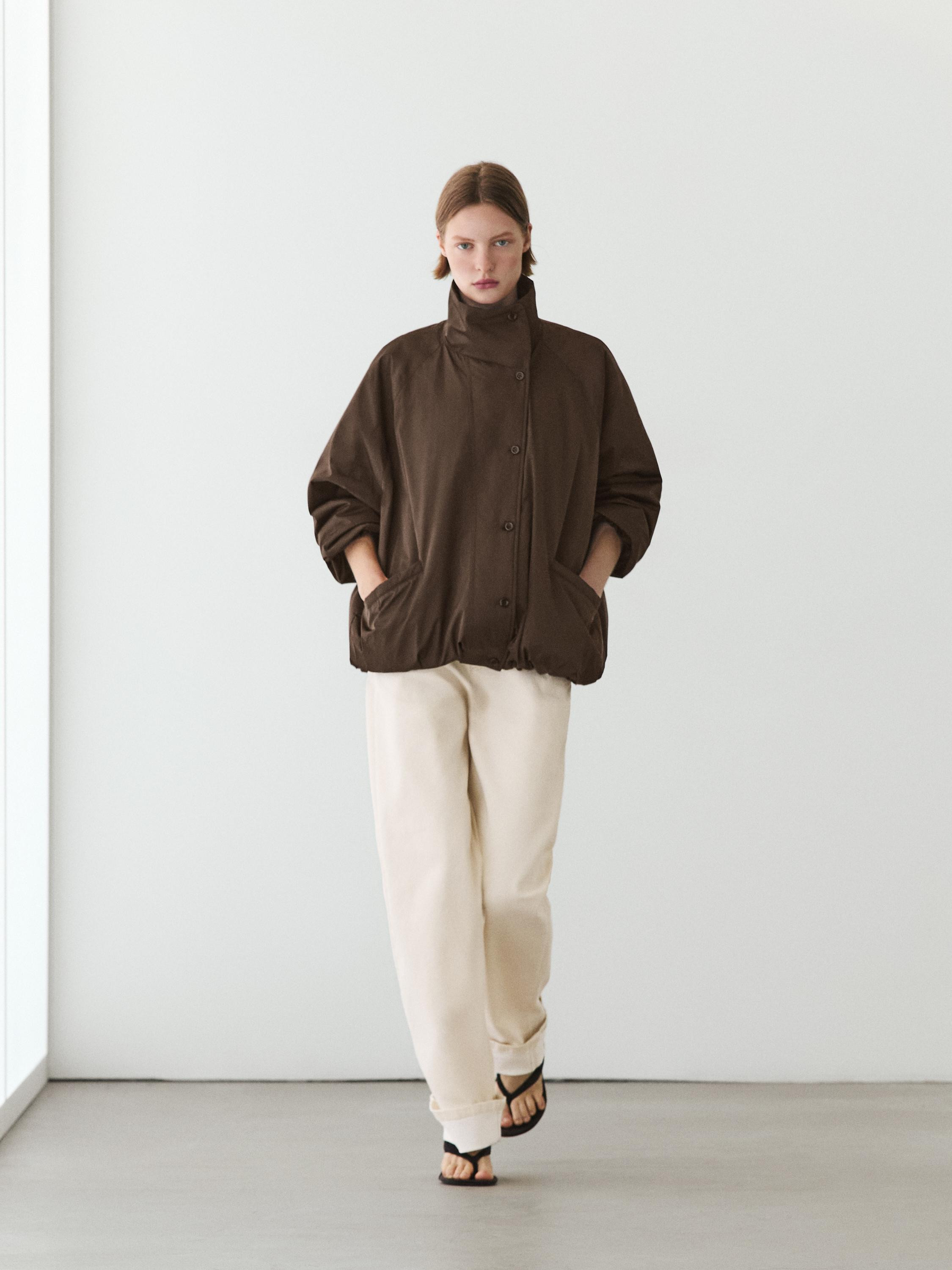 Voluminous puffer jacket | Massimo Dutti UK