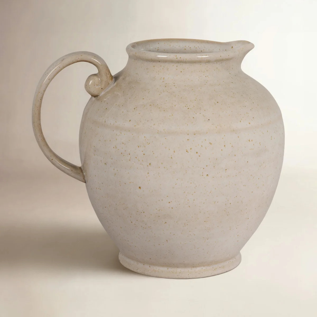 Natsuki Stoneware Pitcher in Reactive Glaze | Wayfair North America