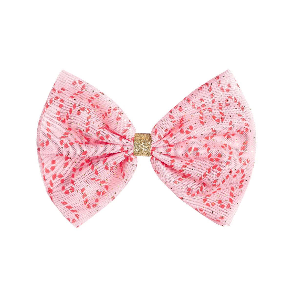 Candy Cane Christmas Bow Clip | Sweet Wink