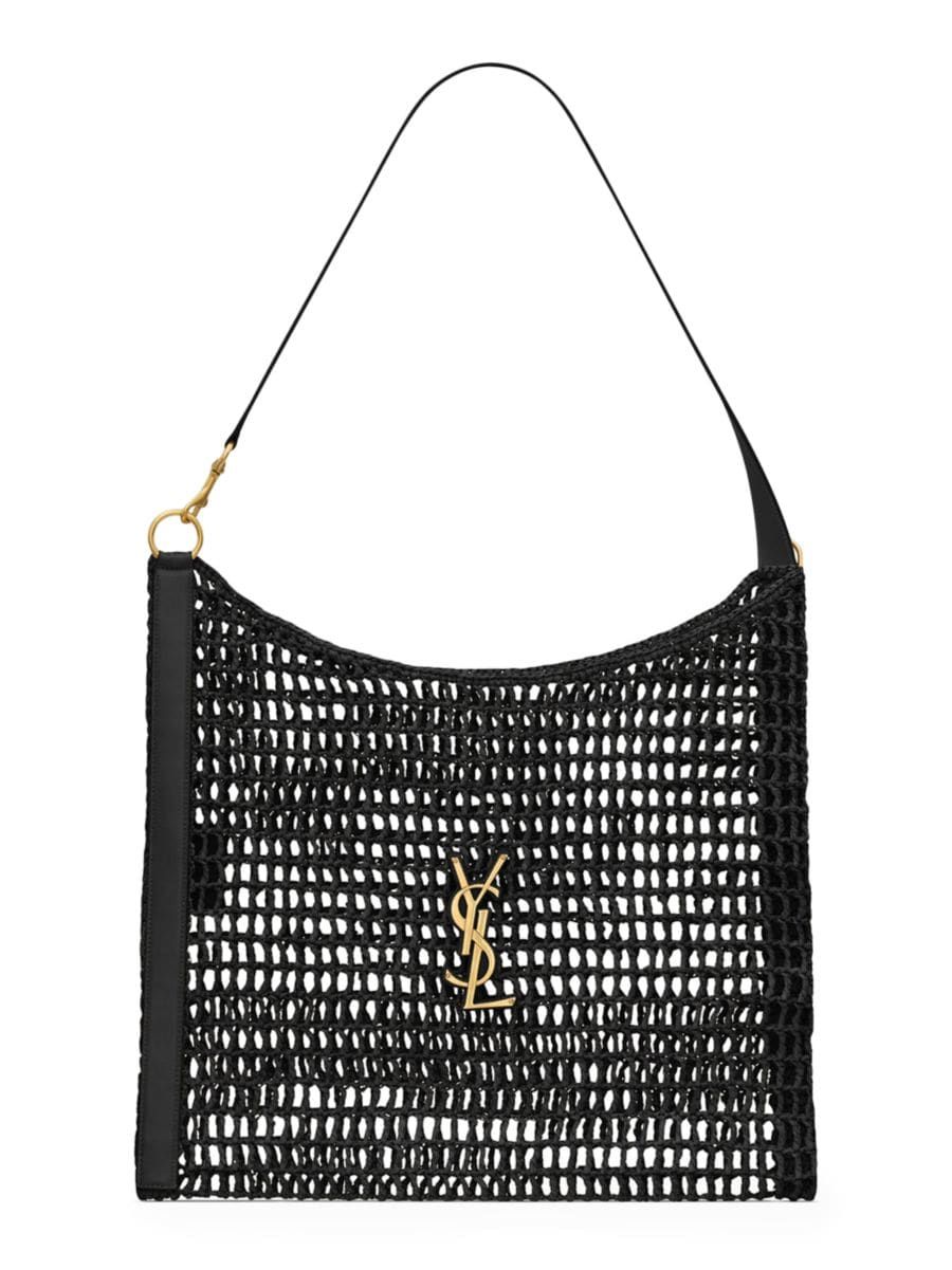 Oxalis Bag in Raffia Macramé | Saks Fifth Avenue