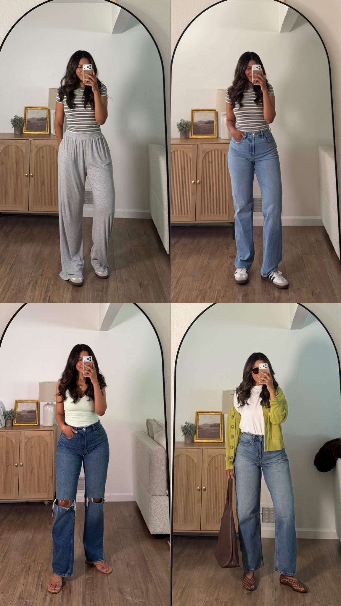 @abercrombie sale!  Denim on sale!! The best staples for fall! Curve love 28 long in all jeans and medium tall in ribbed lounge pants- small tee #abercrombiestyle thick thigh approved

#LTKSaleAlert #LTKMidsize #LTKdayinmylife