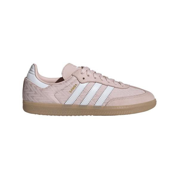Women's adidas Samba OG Sneakers 9.5 Regular Pink/White/Gold | Scheels Sports