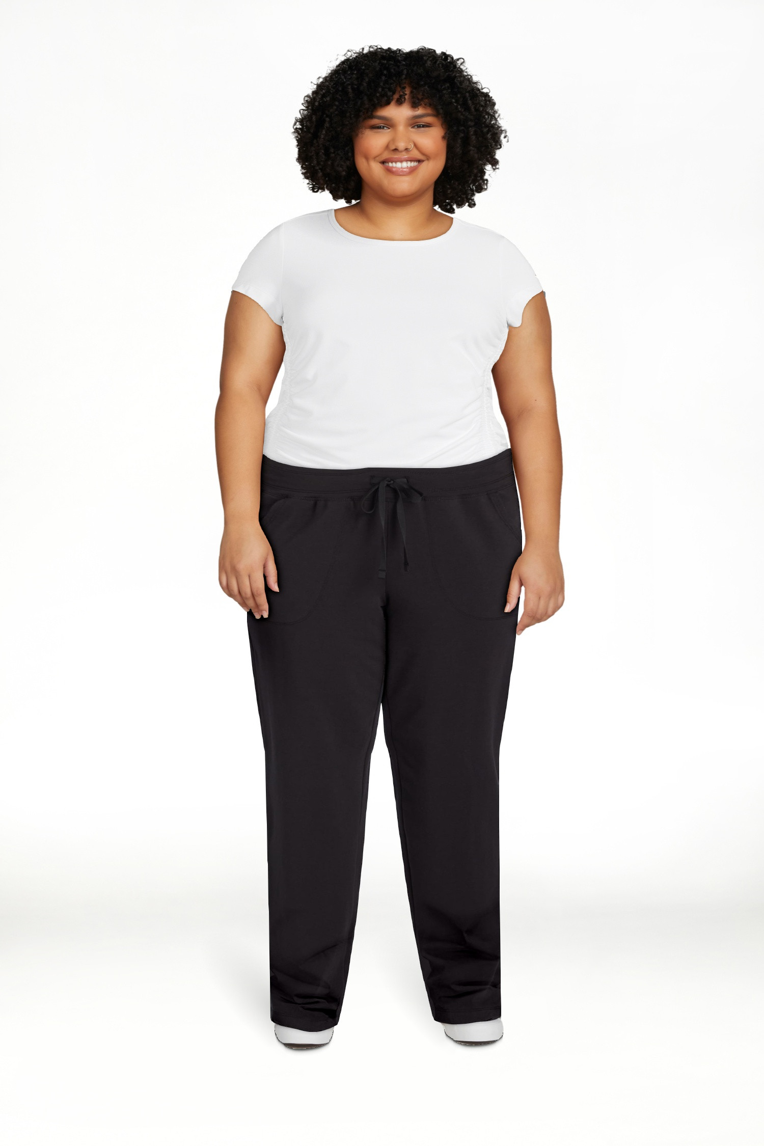 Athletic Works Women's and Women's Plus Knit Pants, Sizes XS-4X | Walmart (US)