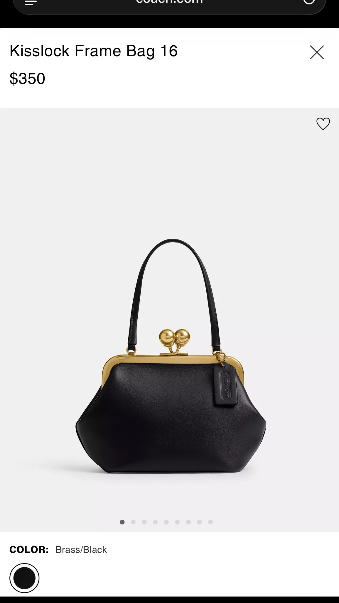 #coach Kisslock 16 back in stock!

#LTKootd #LTKMidsize #LTKValentine