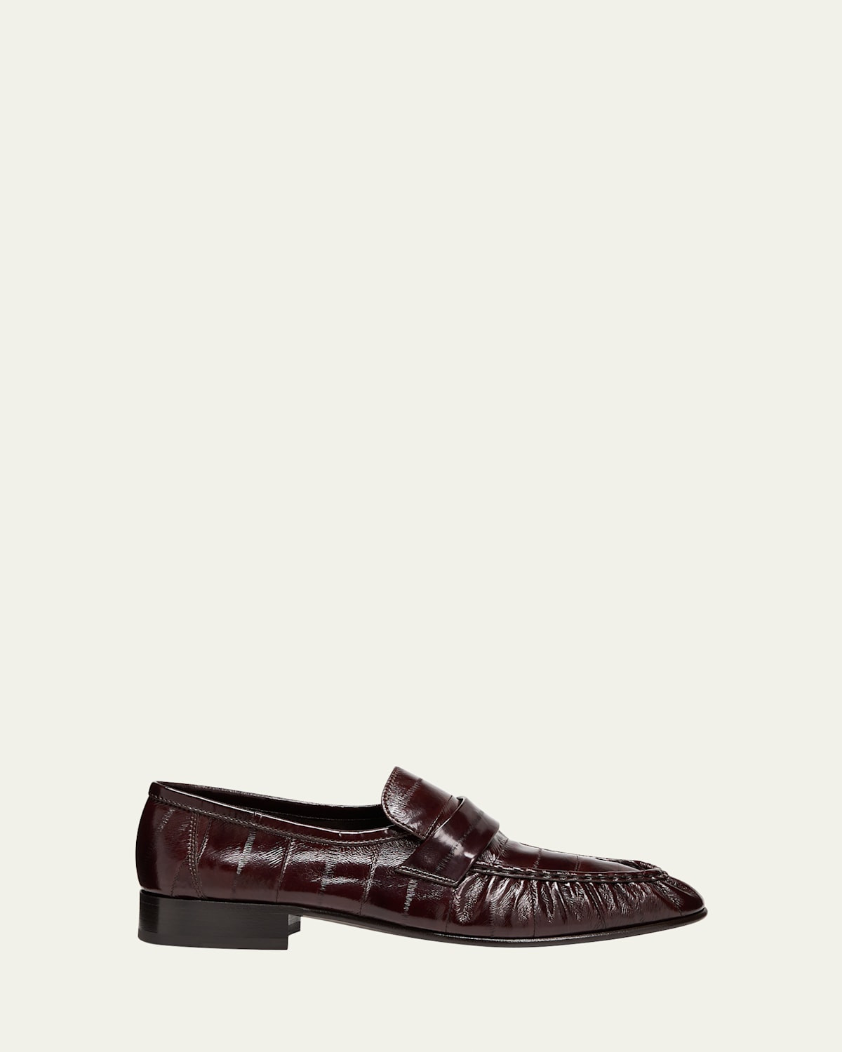 Soft Leather Flat Loafers | Bergdorf Goodman