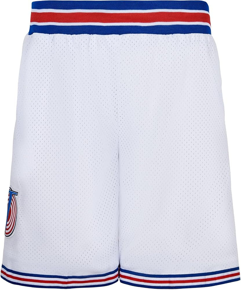 BOROLIN Mens Basketball Shorts Moive 90s Sports Pants with Two Pockets | Amazon (US)
