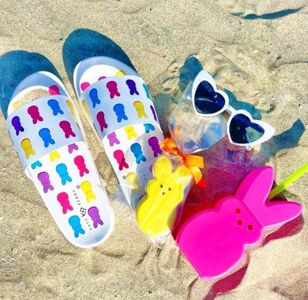 💖🐰 Bunny Biz Casual …my fave slides are back! Peeps slides for the win (and also linking a few additional cute Peeps styles)! 
💛💜🩵🩷

#LTKSeasonal #LTKshoecrush #LTKswim