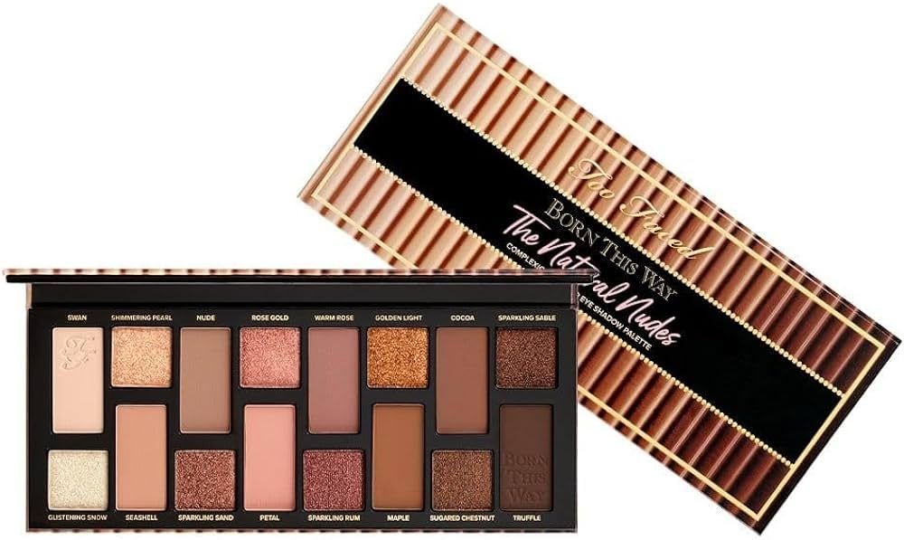 Too Faced Born This Way The Natural Nudes Eye Shadow Palette, 0.42 oz. | Amazon (US)