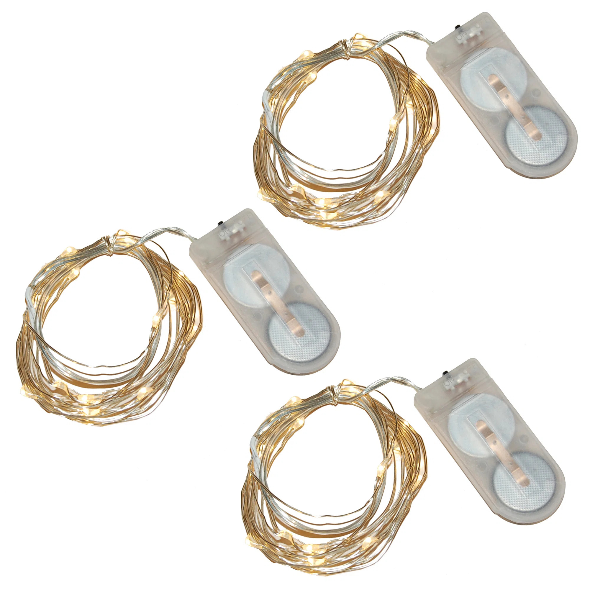 Lapidus Battery Operated LED Fairy String Lights - 3 Count (Set of 3) | Wayfair North America