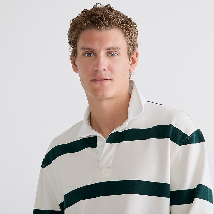 Rugby shirt in stripe | J. Crew US
