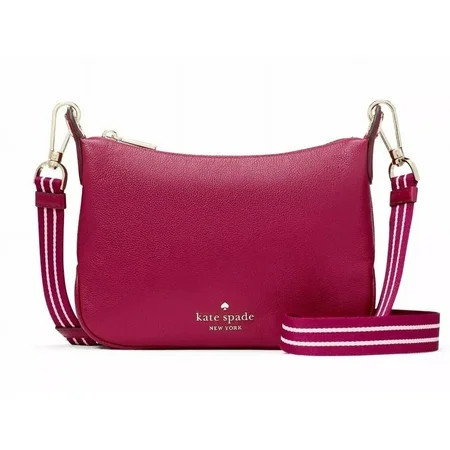 Kate Spade Rosie Crossbody Purple Leather WKR00630 Dark Raspberry NWT $349 | Walmart (US)