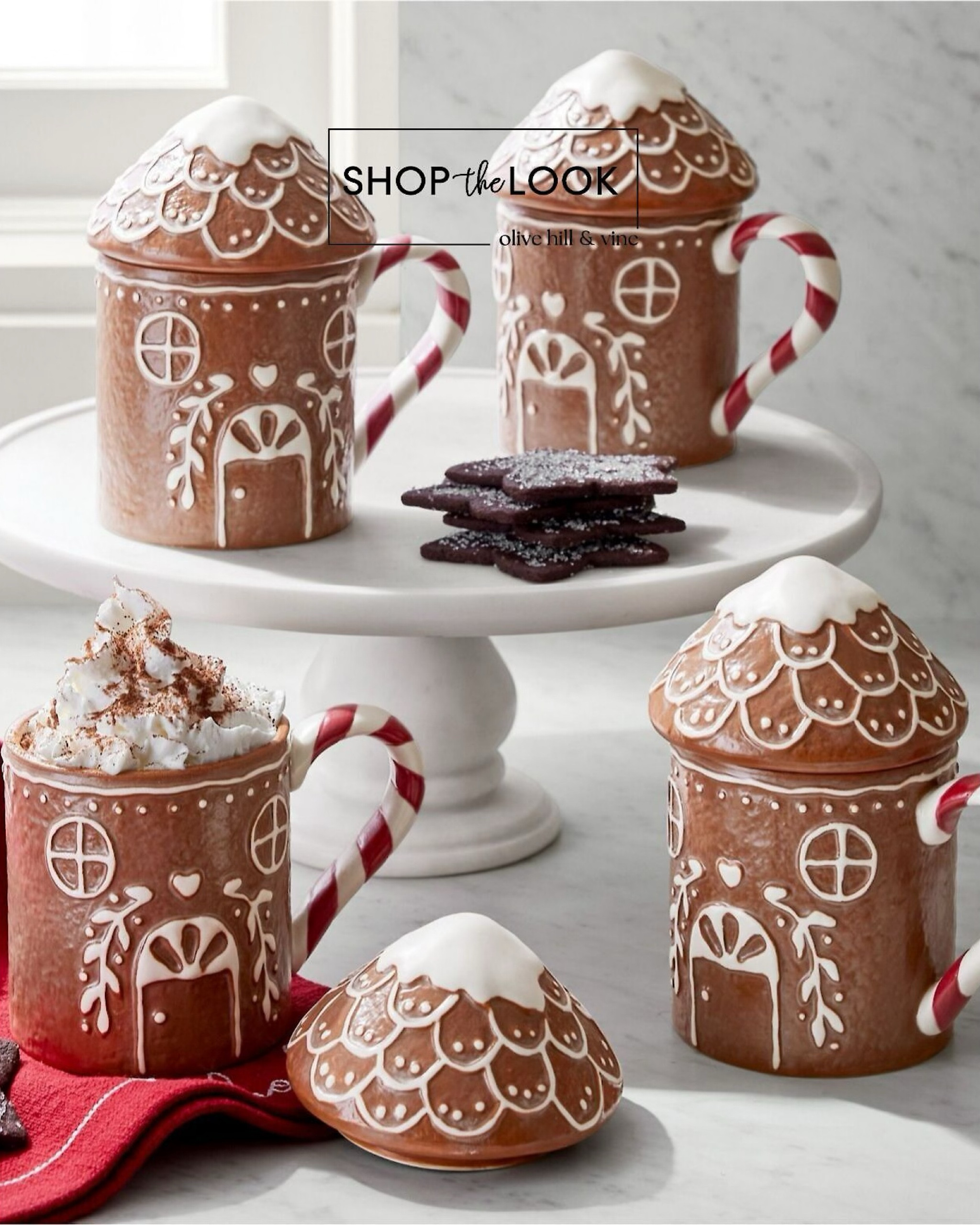 Celebrate the holiday season with these delightful mugs, perfect for sipping hot cocoa, cider, or leaving out milk for Santa. Hand-painted stoneware gives each mug a unique touch, adding festive charm to your home. A nod to a sweet tradition, they’re a must-have for cozy winter moments! 

#LTKHome #LTKSeasonal #LTKHoliday