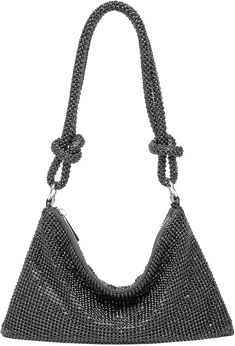 Rhinestone Purse for Women Evening Bag Glitter Sparkly Mini Handbags | Amazon (US)