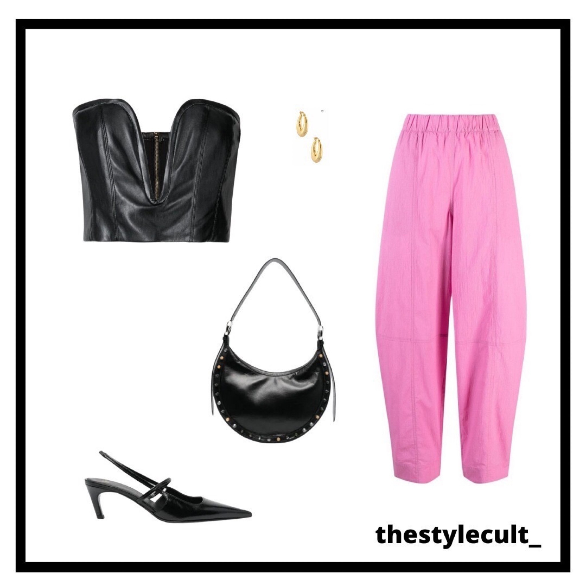 • ganni tapered-leg track pants | gold hoops | manning cartell corset | toteme pumps | marine serre purse

#LTKitbag #LTKHoliday #LTKSeasonal