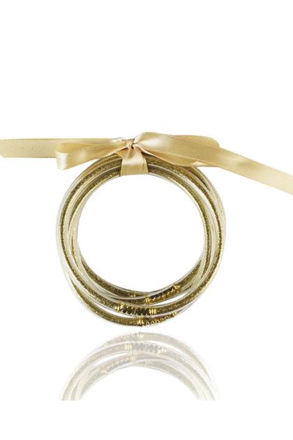 Krista + Kolly Horton:  Glitter Jelly Bracelet Set | The Styled Collection