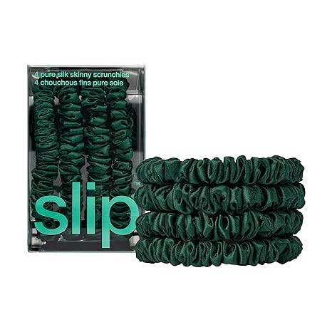 slip Skinny Scrunchies: Anti-Crease, Anti-Breakage Slipsilk™ Design Protects Delicate Hair | In... | Amazon (US)
