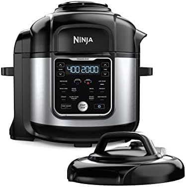 Ninja OS401 Foodi 12-in-1 XL 8 qt. Pressure Cooker & Air Fryer that Steams, Slow Cooks, Sears, Sa... | Amazon (US)