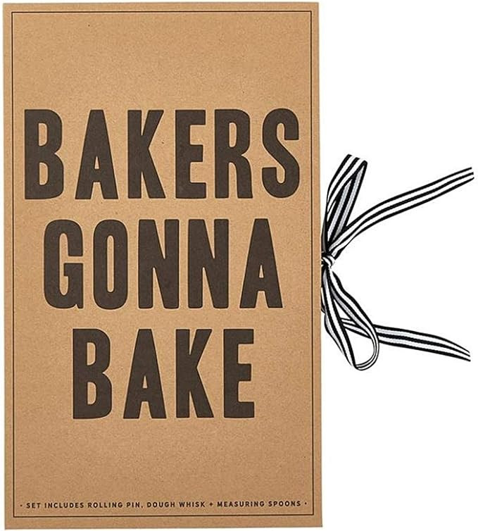 Amazon.com: Santa Barbara Design Studio TableSugar Cardboard Book Gift Set, 3-Piece, Wooden Bakin... | Amazon (US)