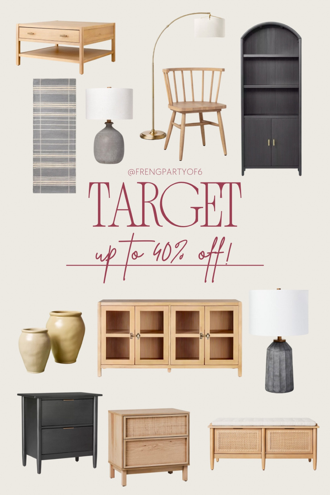 Up to 40% off hearth and hand at Target!

#LTKHome #LTKSaleAlert #LTKFindsUnder50
