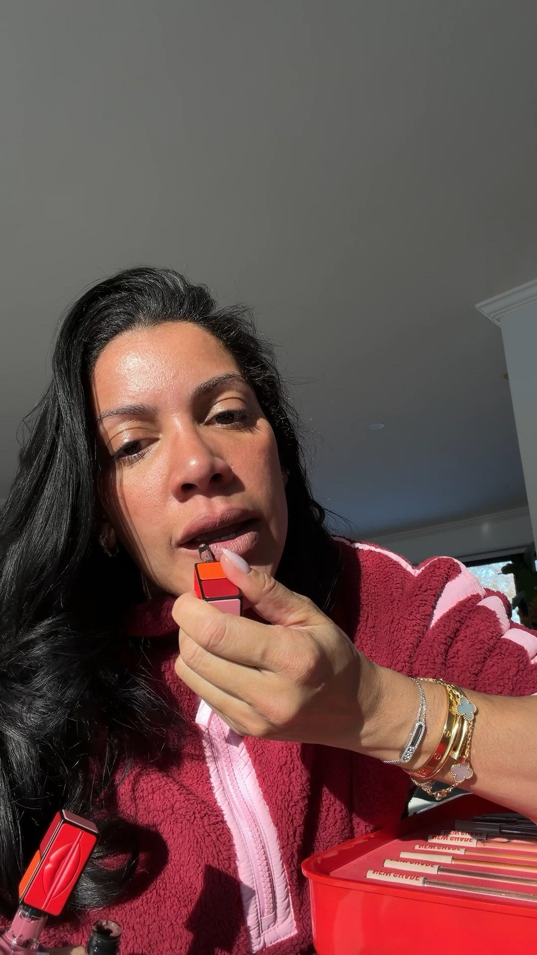 Love 💄@makeupforever 

This lip combo is perfection @makeupforever
Using lip liner in the shade - 
wherever walnut
Applying lipstick in the shade - 
606 wherever walnut 
With Lip Gloss in the shade- 
06 wherever Walnut

You also see me using the lip liner, lipstick, and lip gloss in the shade 600 Anywhere Caffeine. A little warmer! 

#LTKBeauty #LTKdayinmylife #LTKgrwm