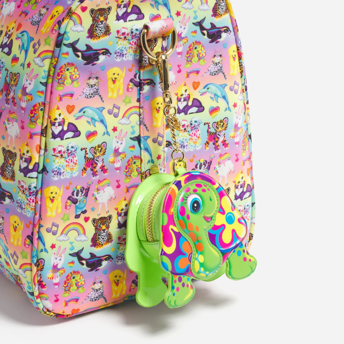 Lisa Frank Peekaboo Pouch Bag Charm | Stoney Clover Lane | Stoney Clover Lane