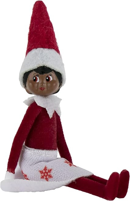 Worlds Smallest The Elf On The Shelf Girl - Dark | Amazon (US)