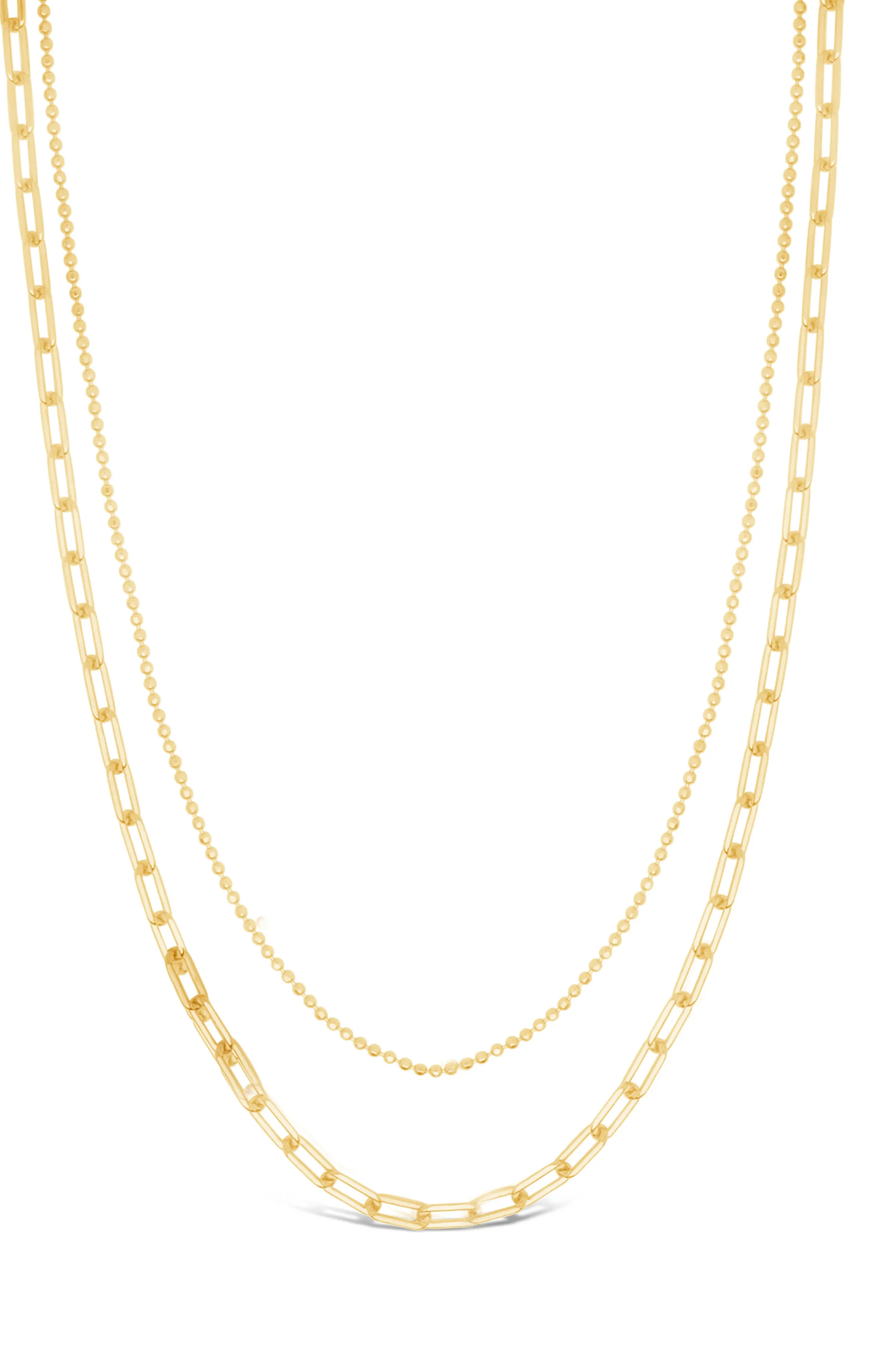 Sterling Forever Layered Necklace in Gold at Nordstrom | Nordstrom