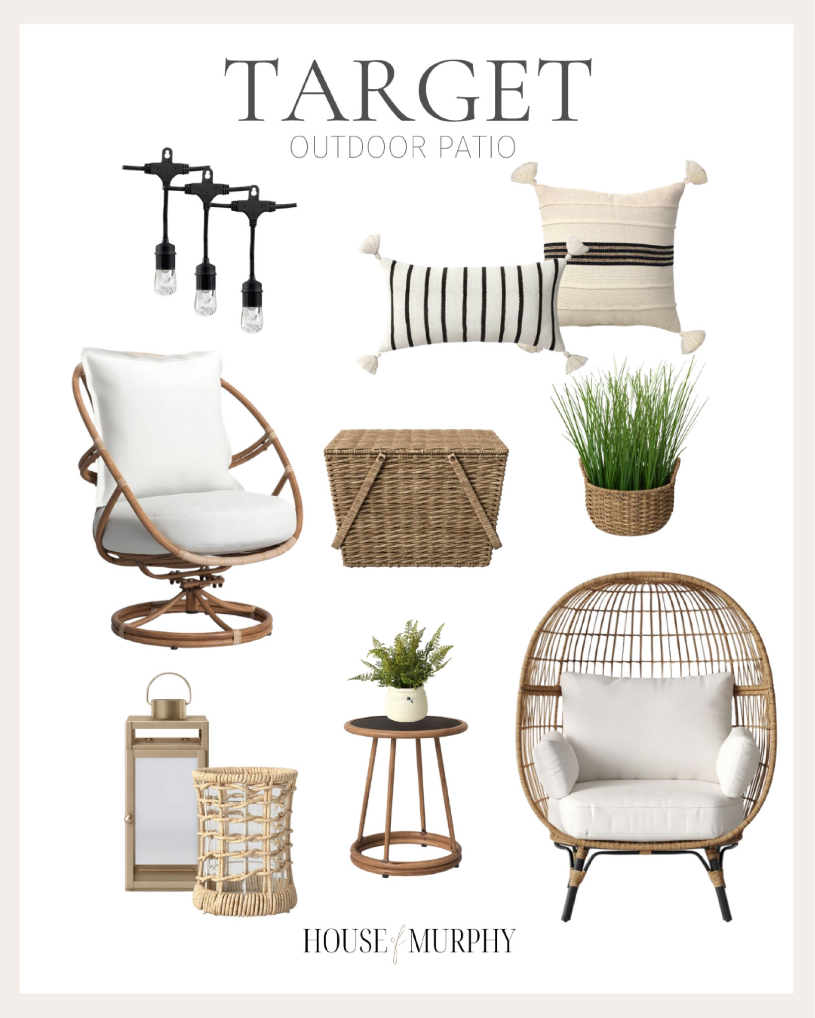 Target outdoor patio decor / outdoor furniture / threshold patio / spring decor / 

#LTKFind #LTKstyletip #LTKhome