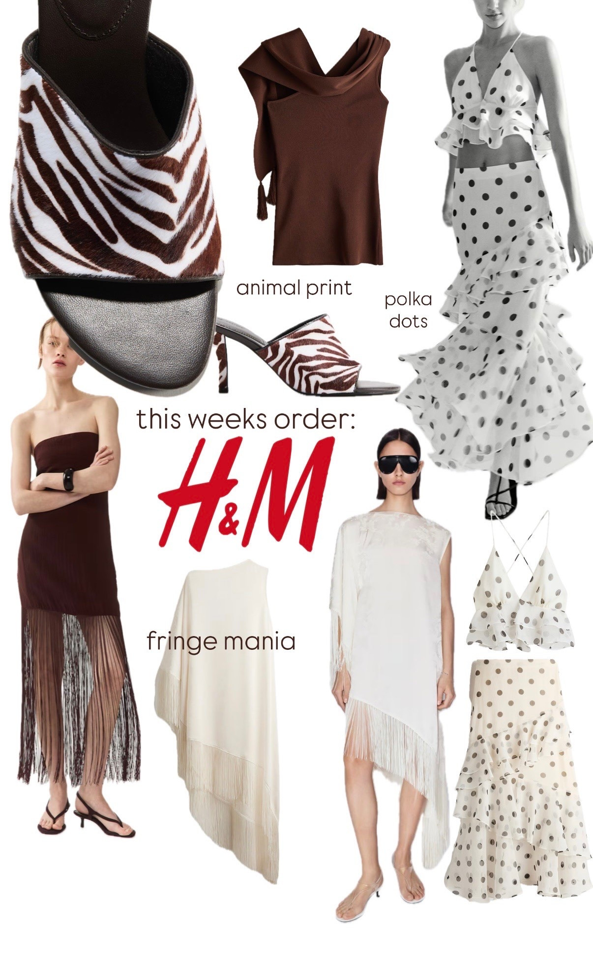This weeks h&m order includes lots of fringing, polka dots and animal print! Stay tuned for the try on😉

#LTKuk #LTKsummer #LTKunboxing