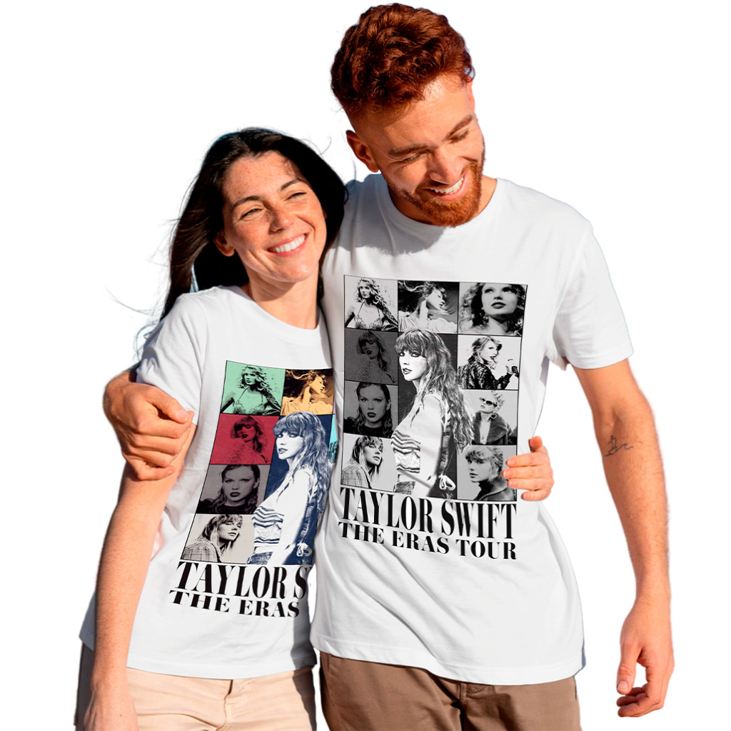 Camiseta Taylor Swift The Eras Tour Feminino e Masculino | Shopee (BR)