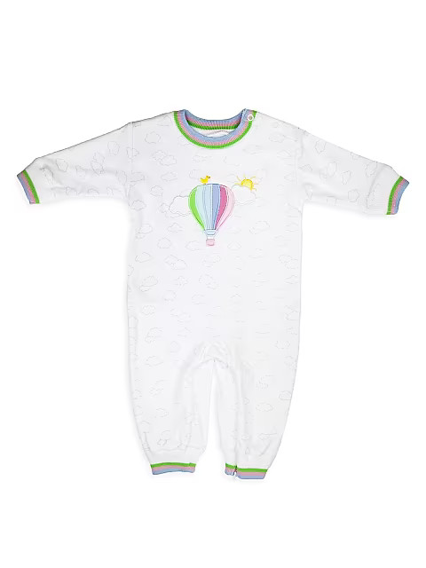 Baby Girl's Cloud-Print Hot Air Balloon Longall | Saks Fifth Avenue