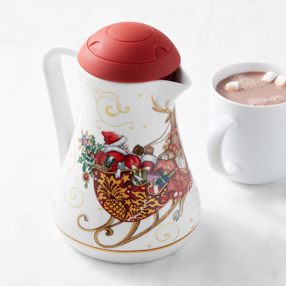 'Twas the Night Before Christmas Hot Chocolate Pot | Williams-Sonoma