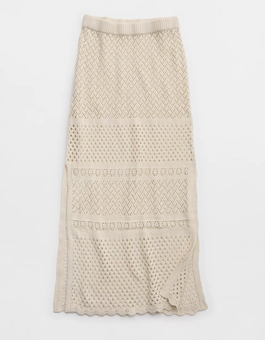 Aerie Crochet Coverup Maxi Skirt | American Eagle Outfitters (US & CA)