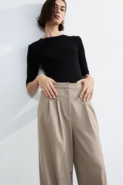 Wide trousers | H&M (UK, MY, IN, SG, PH, TW, HK)