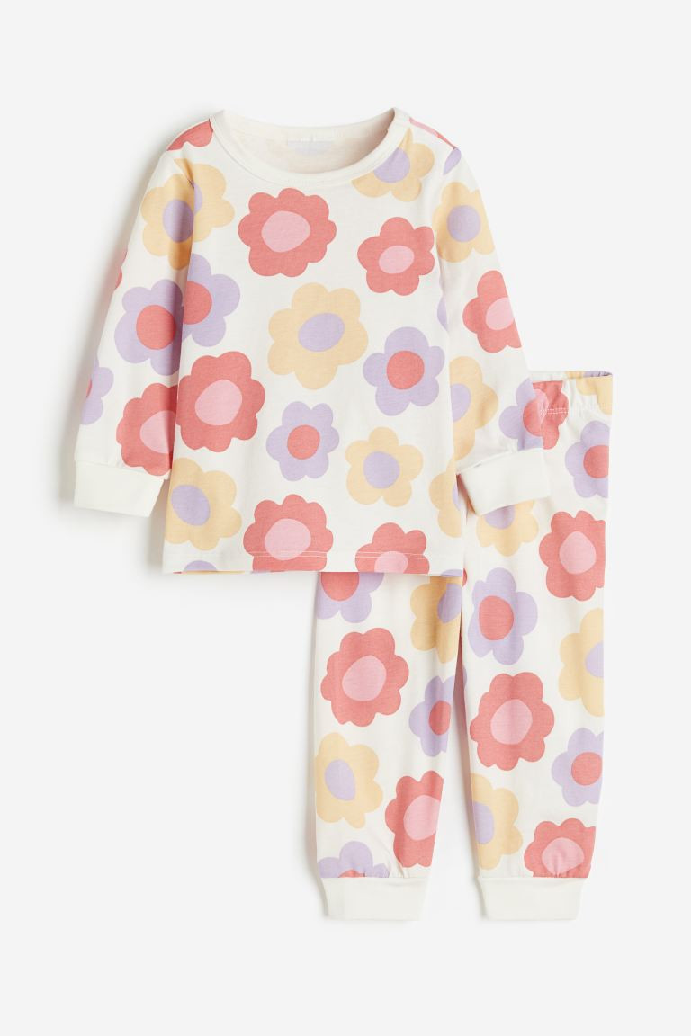 Pijama de algodón con motivo estampado | H&M (FR, IT, ES, PT, BE)