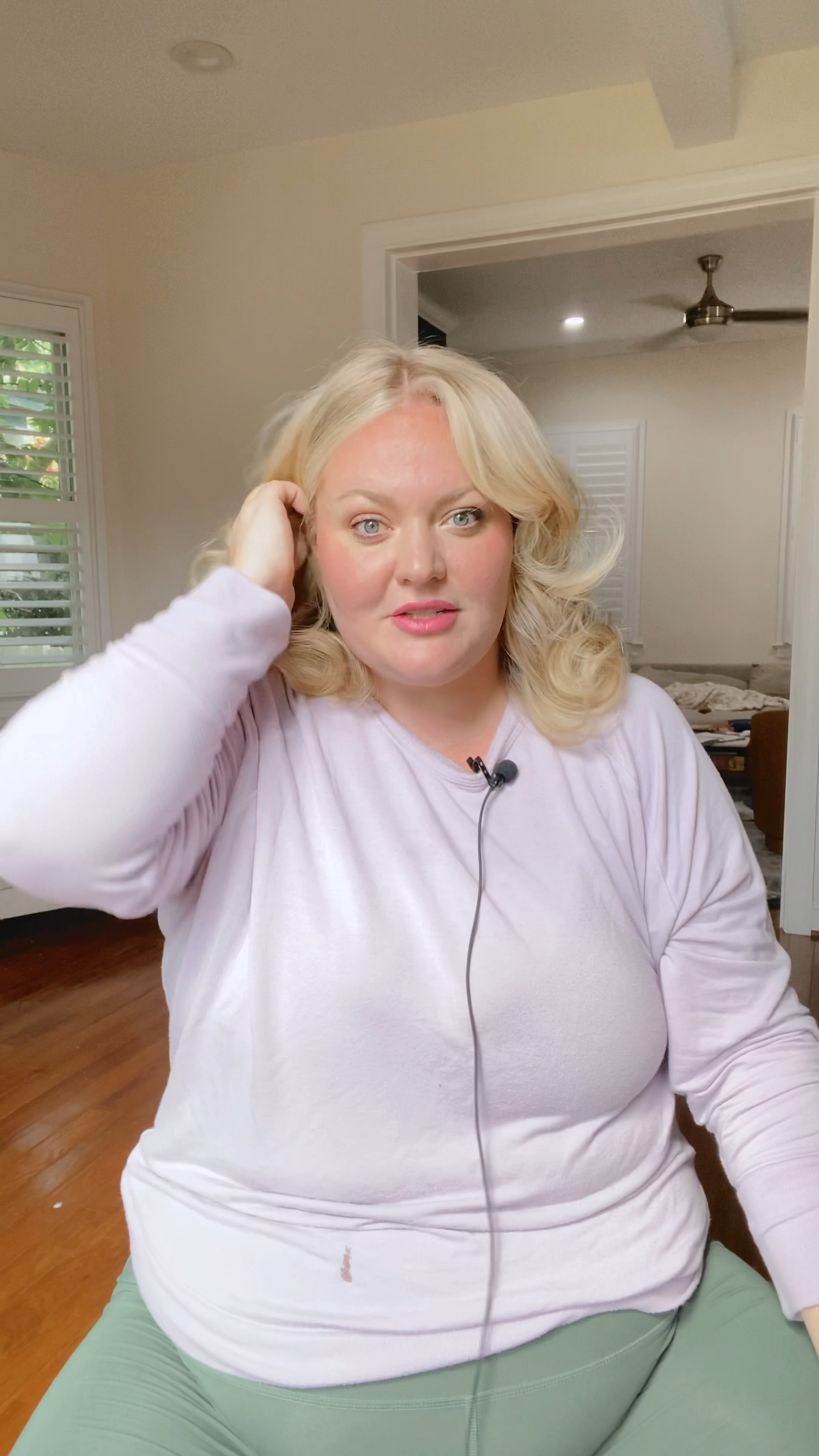 Overnight heatless curls 