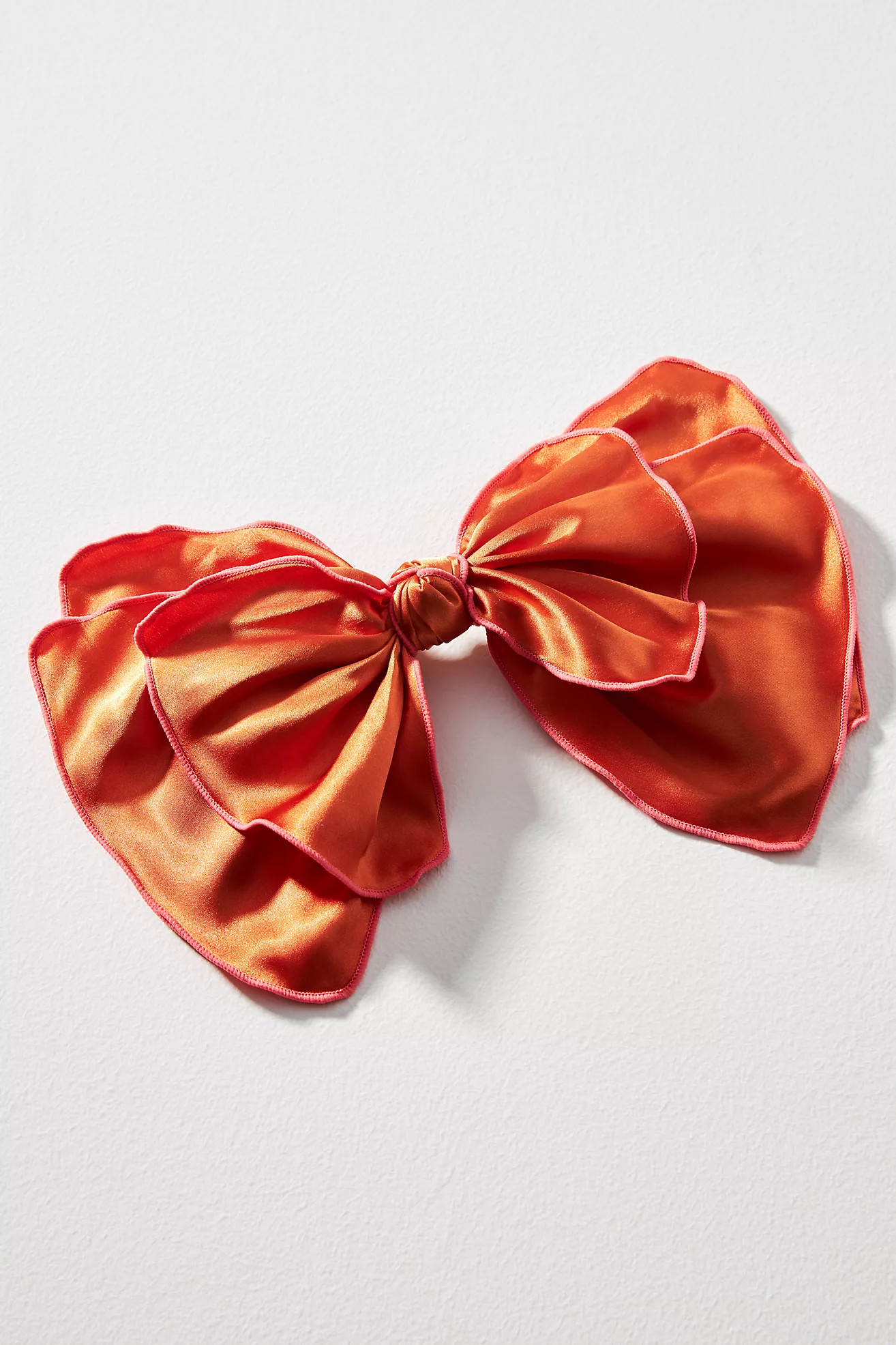 Oversized Layered Hair Bow Clip | Anthropologie (US)