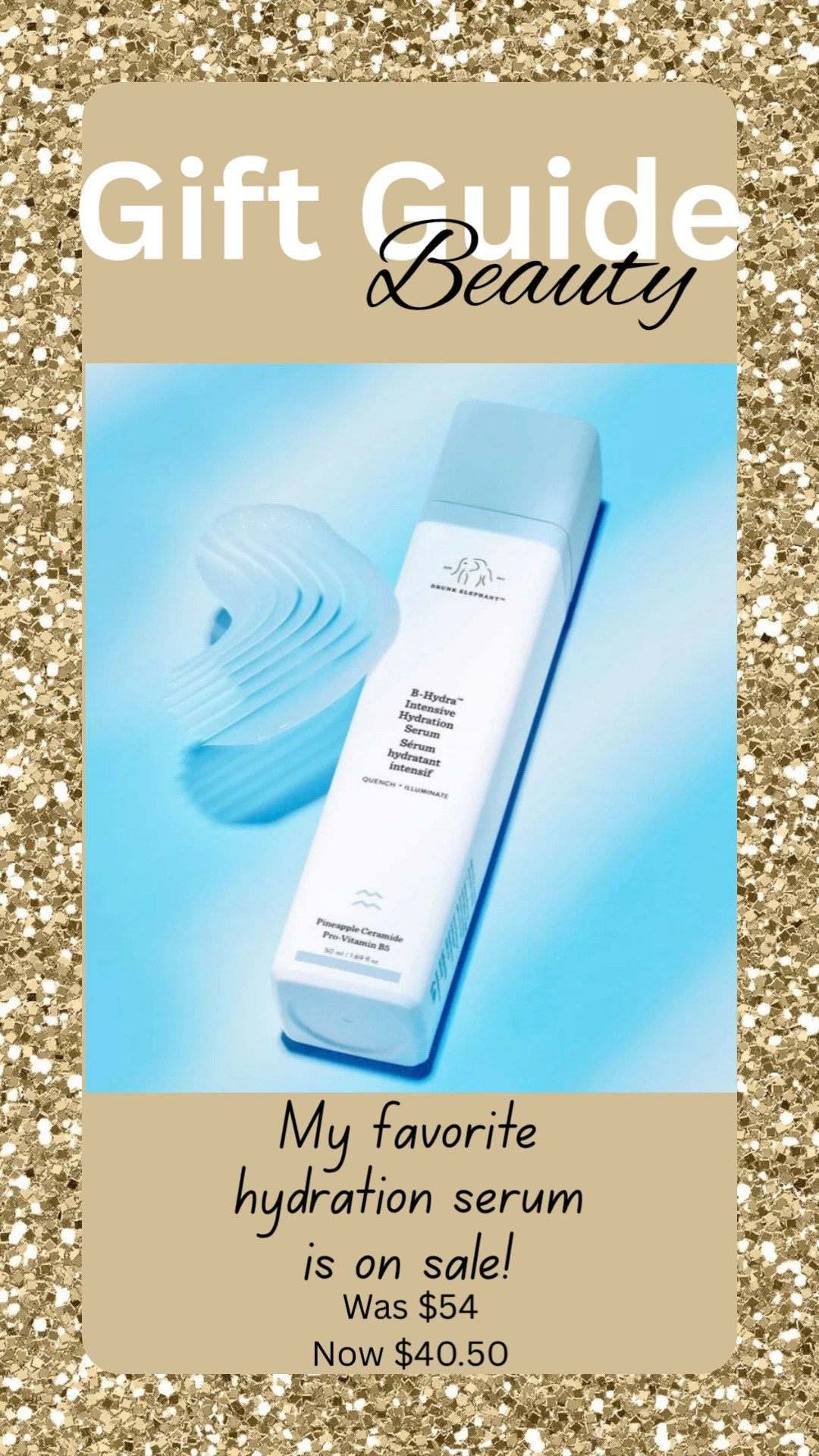 Hydration serum skincare faves Black Friday sale gift guide for teens gift ideas drink elephant

My absolute favorite hydration serum, hands down 🎄💗

#LTKBeauty #LTKgrwm #LTKCyberWeek