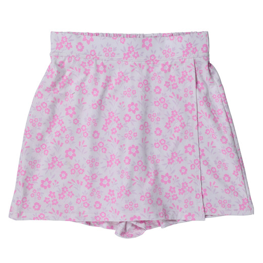 pink floral wrap skort | Five Below