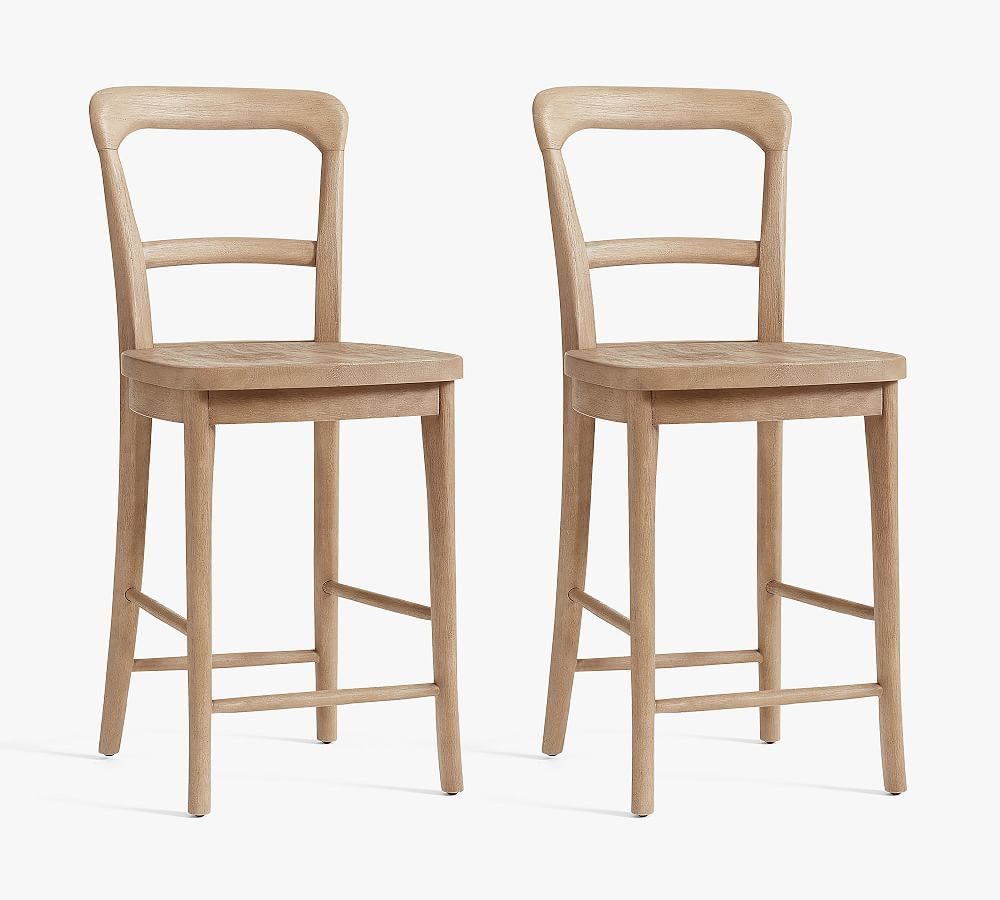 Cline Counter Stool, Seadrift, Set of 2 | Pottery Barn (US)