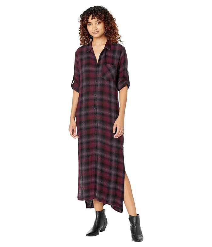 bella dahl Rolled Sleeve Duster Dress | Zappos