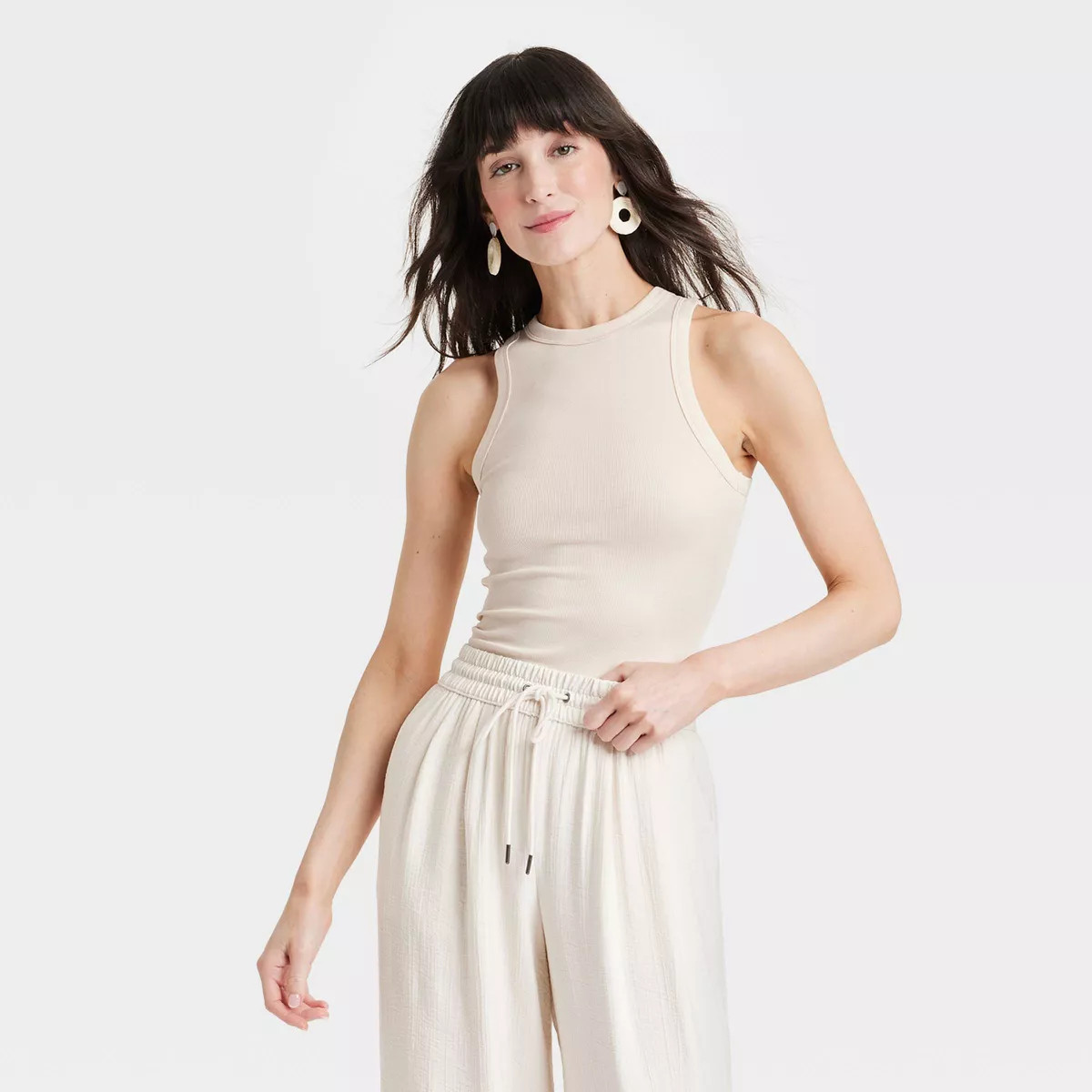 Women's Ribbed Tank Top - A New Day™ | Target