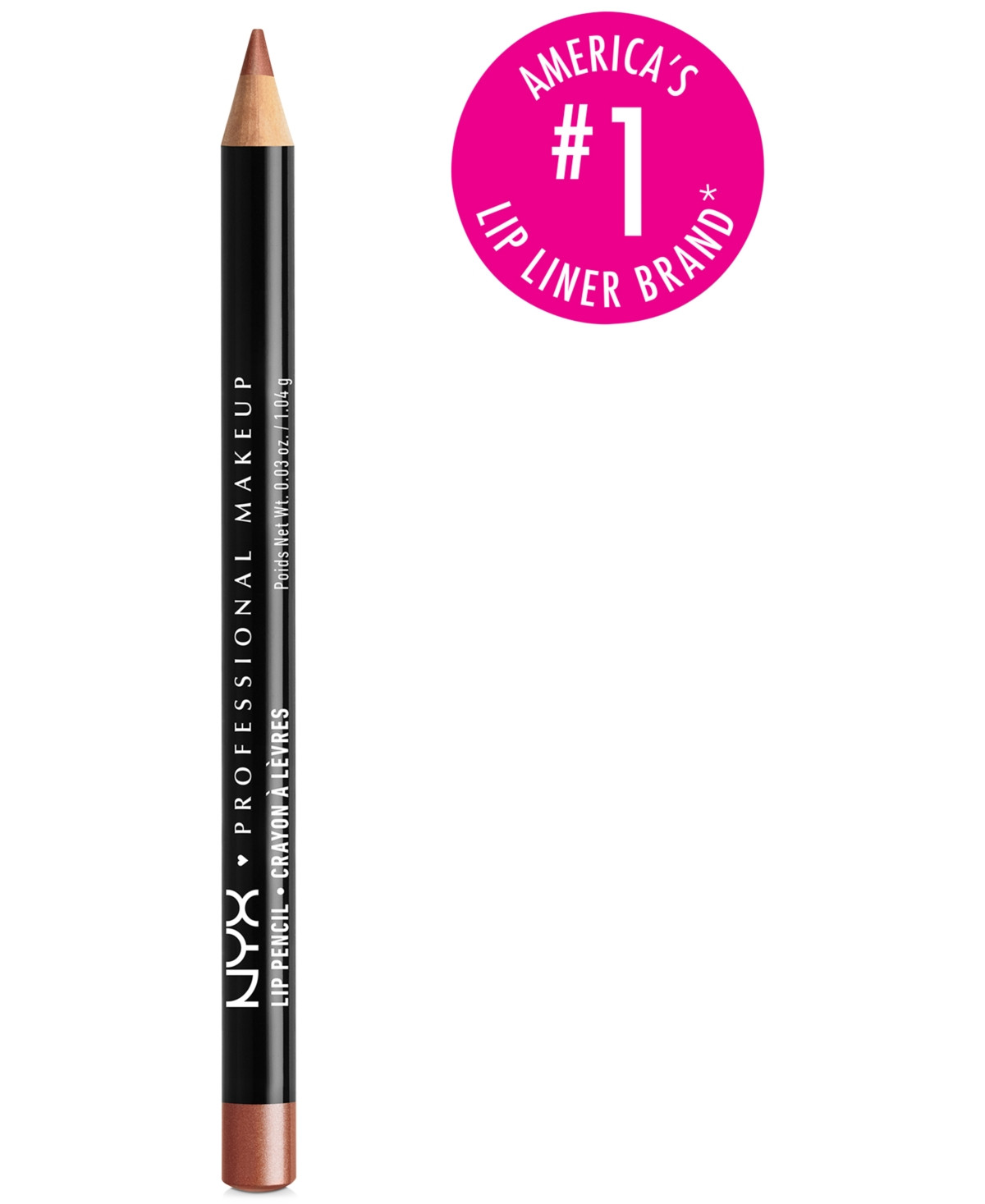 Nyx Professional Makeup Slim Lip Pencil Creamy Long-Lasting Lip Liner - Ever | Macy's